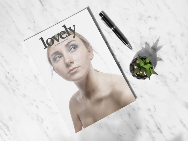 Disseny i fotografia editorial per a revista Lovely, 2019